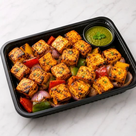 Paneer Tikka Platter (Veg, Sharing)
