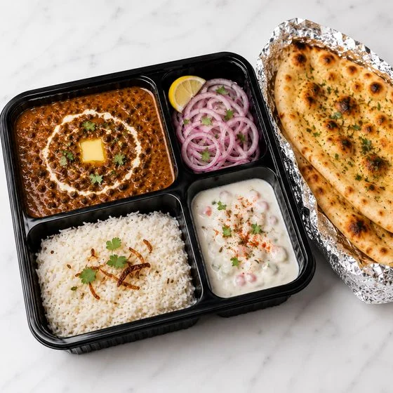 Smoky Dal Makhani Meal Box (Veg)